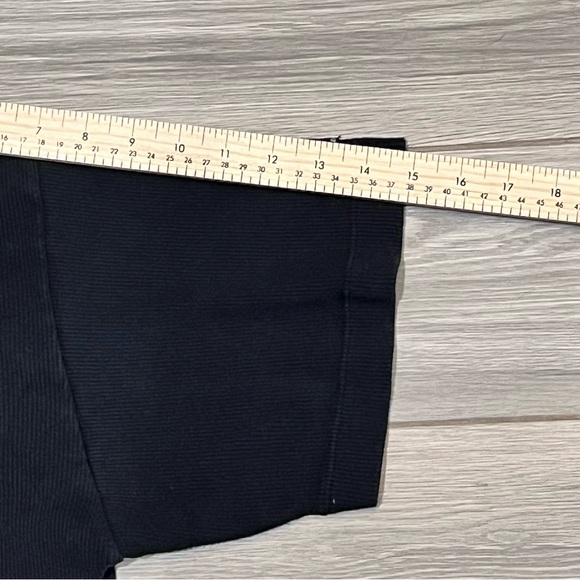 VTG Chaps Ralph Lauren Ribbed Tee Men’s Xl Black 90s Classiccore Shirt - Picture 7 of 7